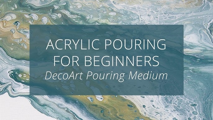 Acrylic Pouring for Beginners : Floetrol and Silicone Oil