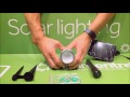 Albany premium solar spotlight  unboxing from solarcentre