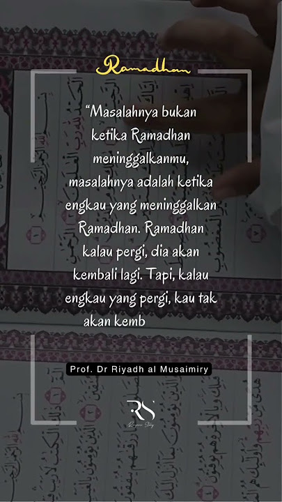 Kata Mutiara Ramadhan #ramadhan #quotes #sholawat