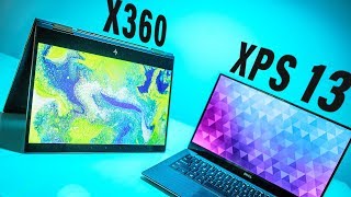 Dell XPS 13 vs HP Spectre X360 - Ultrabook Laptop BATTLE!