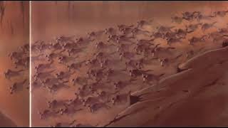 the lion king wildebeests