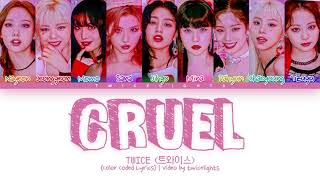 TWICE (트와이스) – 'CRUEL' | Legendado/Tradução (Color Coded PT-BR)