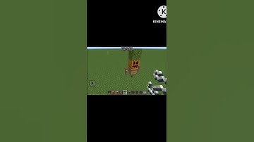 Minecraft viral scarecrow hack #minecraft #shorts #viral