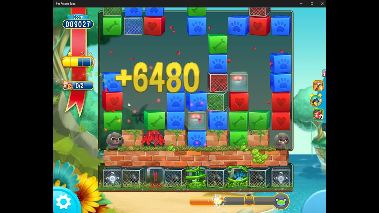 Pet Rescue Saga level 3994 no boosters