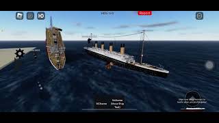 Recreating Titanic sinking in Tiny Ships Sandbox!