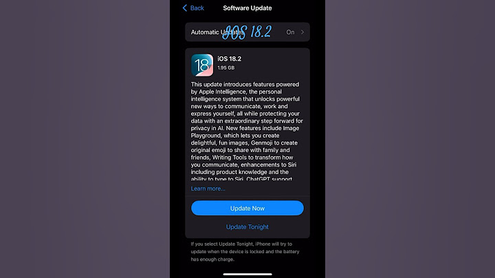 IOS 18.2 Software Update is Out! | Apple