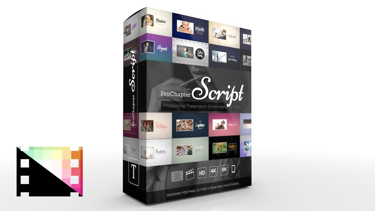 ProChapter Script - Professional Presentation Environments for Final Cut Pro - Pixel Film Studios