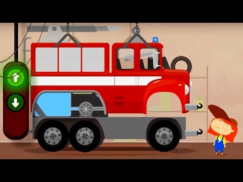 Мультфильм про машинки - Доктор Машинкова 🚗 - Пожарная машина🚒