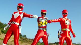 Power Rangers Dino Team Up Fan Made Morph And Roll Call