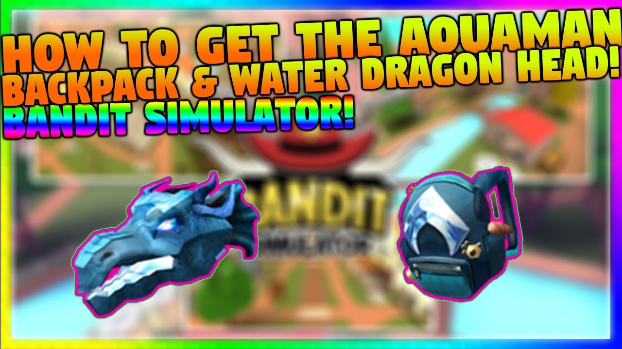 Event How To Get The Water Dragon Head In Bandit Simulator - event how to get the aquaman headphones roblox aquaman event 2018 booga booga shark teeth