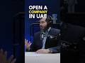Less expensive places to open a company in UAE. #dubai #realestatepodcast