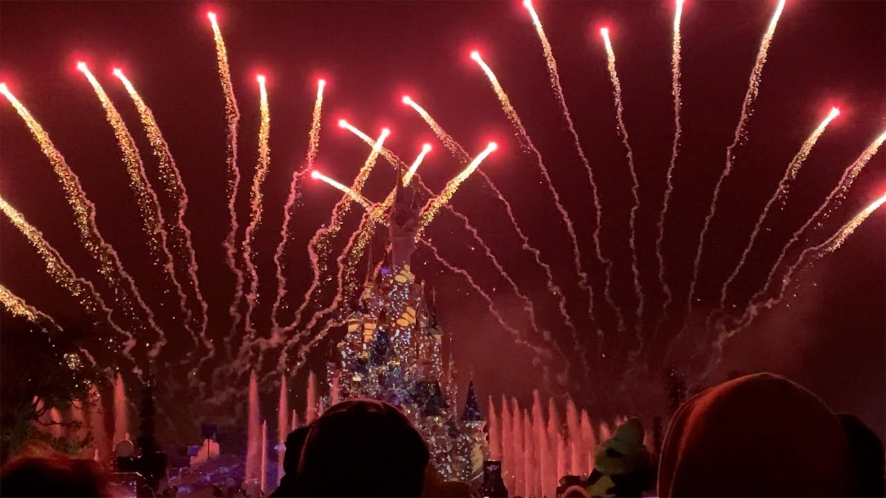 Disneyland Paris Illuminations Full Fireworks Show 4K YouTube