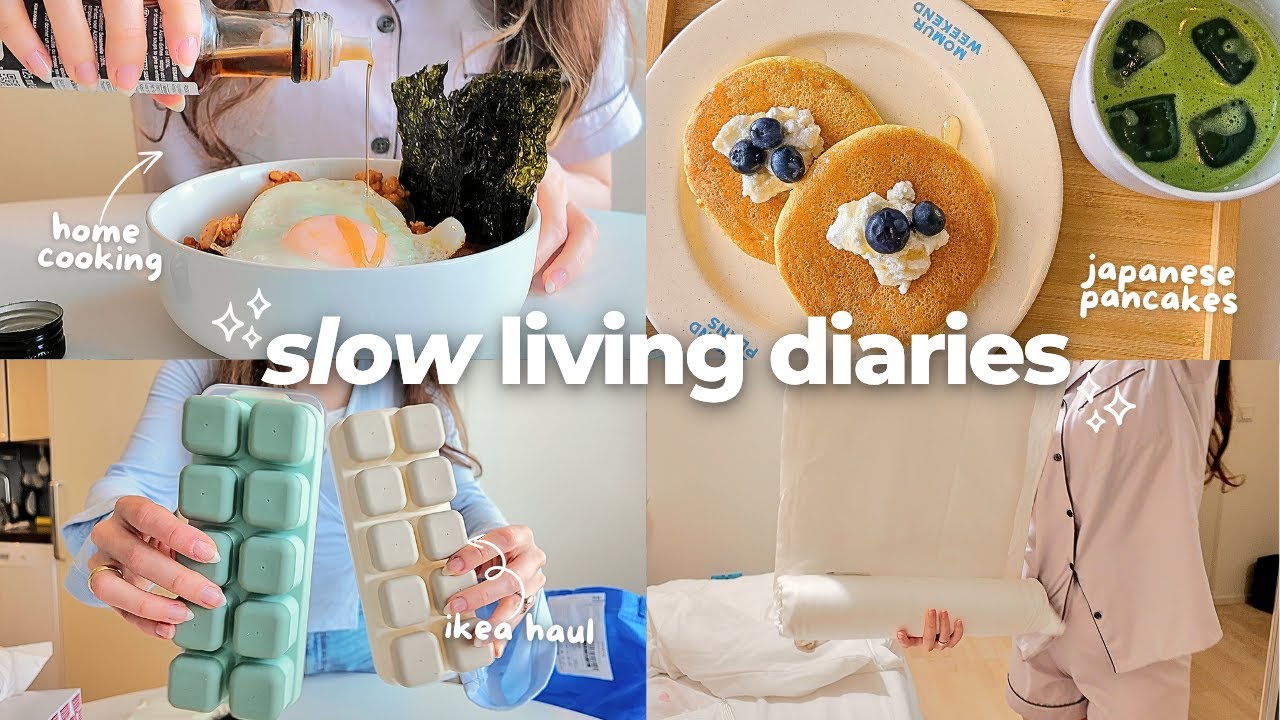 Медленный и тихий день 🥞 пышные блинчики, покупки в IKEA и вечерний сброс