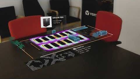 Augmented Scaled Model of a Data Center - MS HoloLens