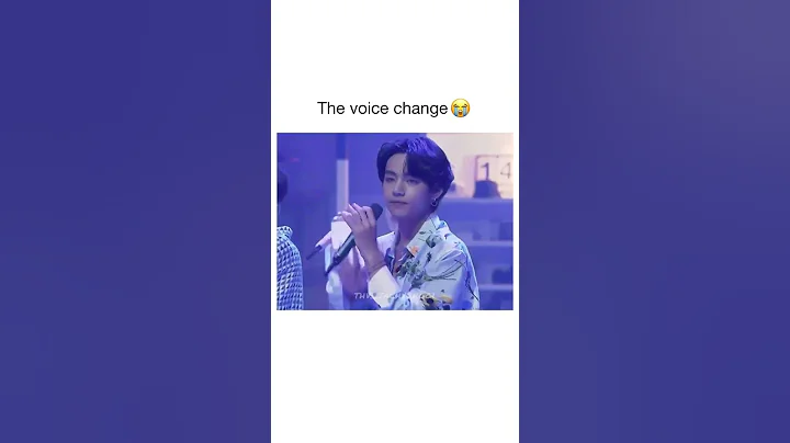 Tae voice is so change 🖤.💜 #bts #taehyung #shorts