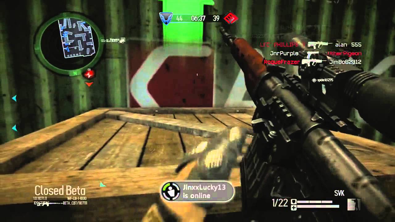 Warface Xbox 360 Beta Sniper Gameplay