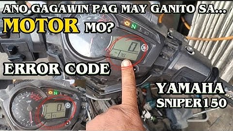 YAMAHA SNIPER150 ERROR CODE 30 at 41 💯% SOLVED!