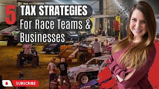 5 Tax Strategies for Race Teams in 2023 that will Save You Money