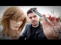 Shag Haircut Tutorial - Medium Length Layered Haircut With A Razor | MATT BECK VLOG 46