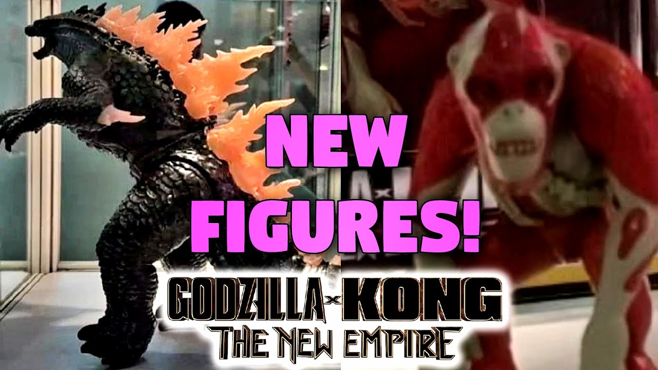 NEW GODZILLA X KONG TOYS REVEALED! - Godzilla, Kong, Skar King, Shimo (The New  Empire) 