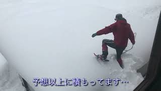 車庫雪下ろし　2022.1.15②