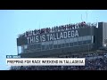 Prepping for race weekend in Talladega