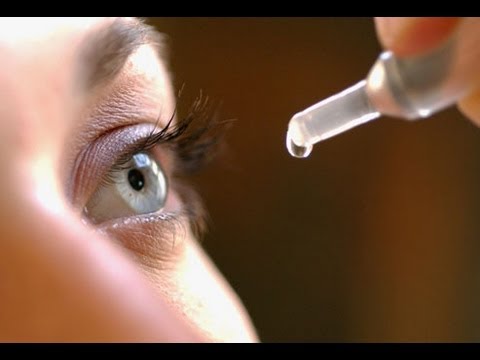 How to use eye drops properly