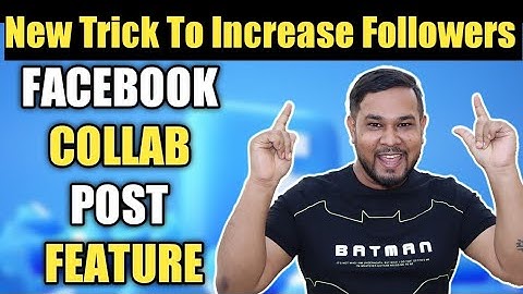 How to add a collaborator Post on Facebook Page | How to Set Up Facebook Collabs in Creator Studio