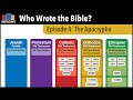 Who Wrote the Bible? Episode 4: Apocrypha / Deuterocanonicals