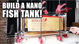 How to build a nano aquarium. What should we do with it? LIMITED EDITION SHIRTS!! Get yours here ▻ https://goo.gl/E2l6tk Get 