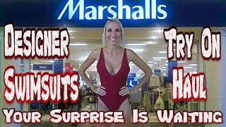 Marshalls Designer Swimsuits. Kate Spade, American eagle, Niptuck, Try On & Haul
