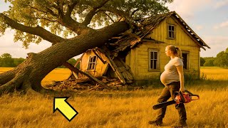 حامل تشتري منزلاً مدمراً بـ 2 ريال… لكن ما تفعله بعد ذلك…