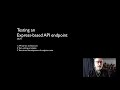 Testing an Express-based API endpoint