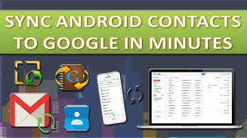 How to sync android contacts to Gmail/Google contacts