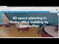 3d space planning in an office environment by smarterplan