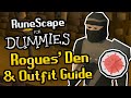 Suggestion] Can the rogue outfit from rogue's den be given a 2.5% thieving  xp increase or increased pickpocket chance? : r/2007scape