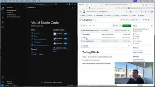 Managing a GitHub repository using Visual Studio Code