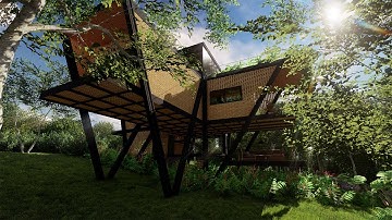 Tropical House Design Lumion 10 Animation