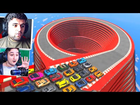 ხალხის 000.375% იწყებს ტირილს ამ პარკურის შემდეგ GTA5 ში!