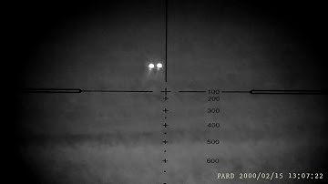 Night vision foxing with pard 007 and 223