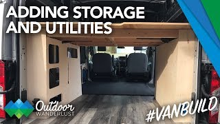 In this episode, we start on the garage cabinets under platform bed
our ford transit van conversion. plan to hide water and electrical
systems ...