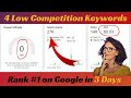 4 Low Competition Keywords For Micro Niche Blog &amp; Post | Micro Niche Keywords 2020 | Deep blogging