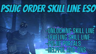 Psijic Order Skill Line ESO