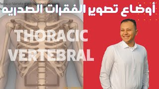 شرح الفقرات الصدريه وأوضاع تصويرها بالأشعة العاديه thoracic vertebral
