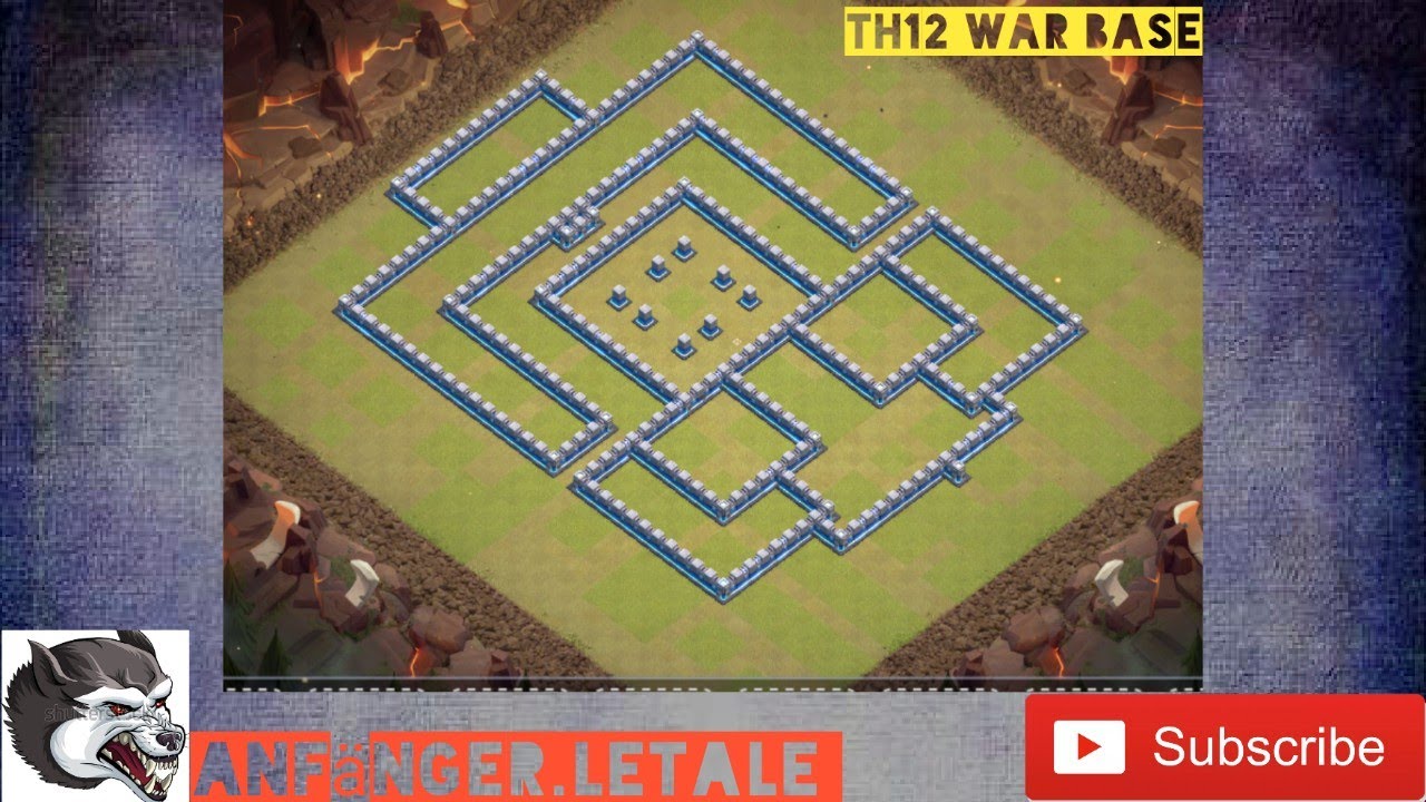 New th12 War Base anti 3 Star/ Clash of Clans/2019
