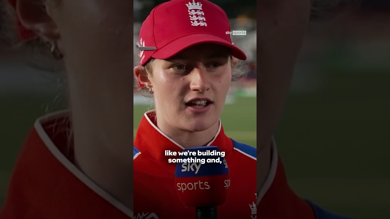 Charlie Dean is confident the future is bright for England 🏴󠁧󠁢󠁥󠁮󠁧󠁿📈