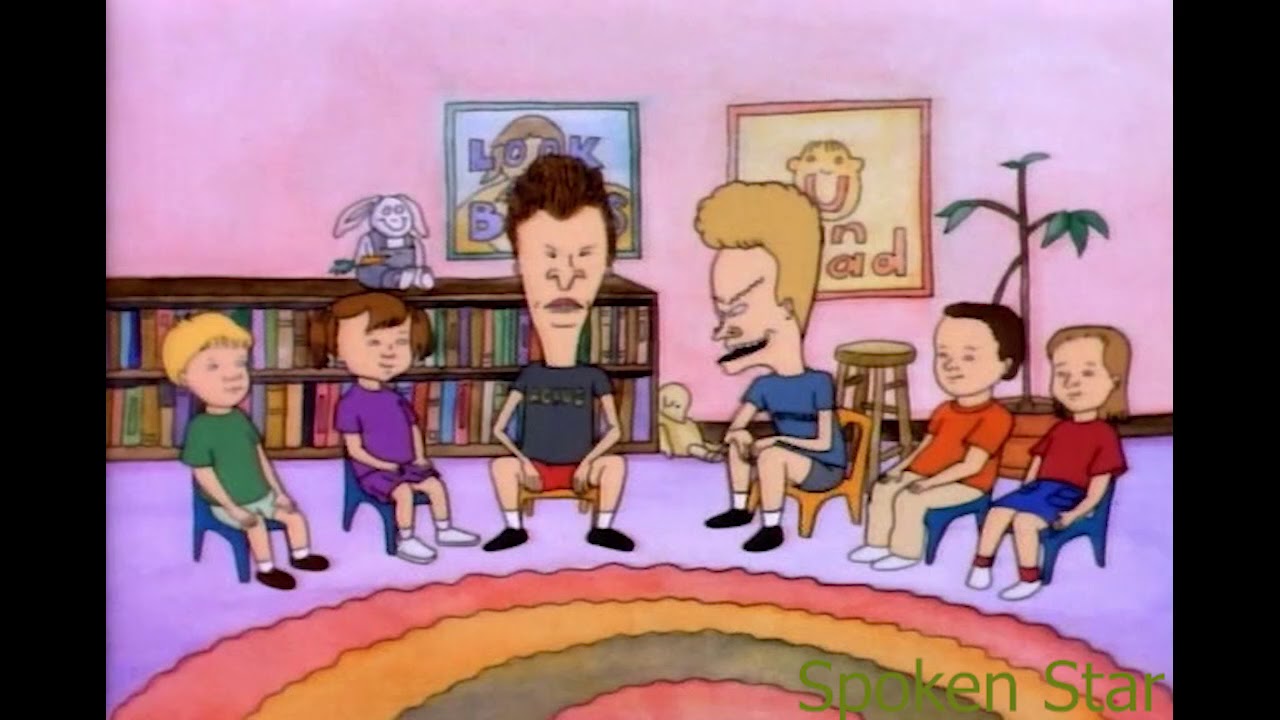 Бивис и Батхед -в детском саду - YouTube