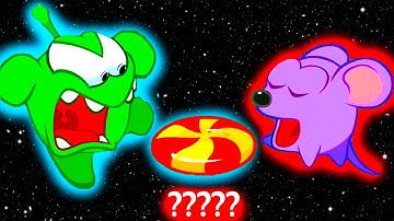 Mouse Turns into Om Nom  "Yummy Candy!"  Sound Variations in 32 Seconds