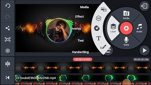 Kinemaster Pro | Tutorial for audio spectrum editing using Kinemaster Pro application