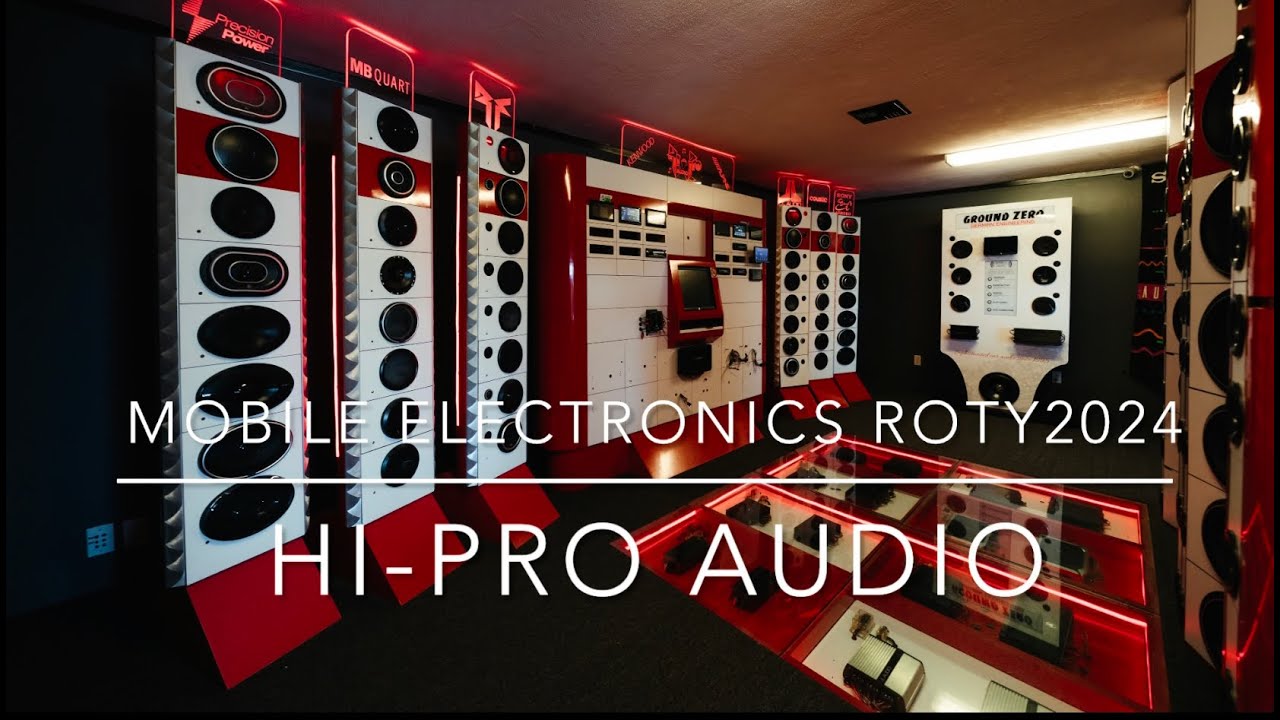 HiPro Audio Retailer of the Year 2024 submission YouTube
